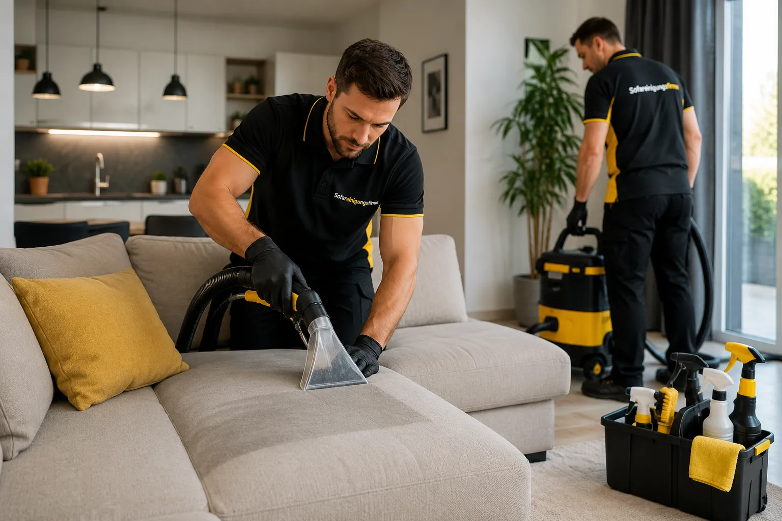 Couch reinigen lassen: Ablauf, Dauer und Kosten