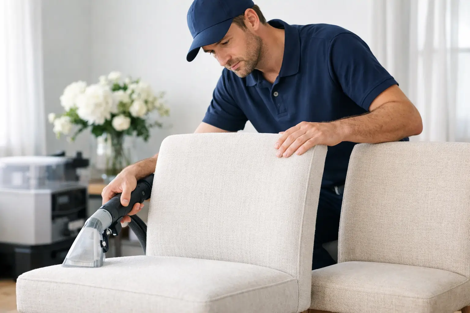 Schonende Reinigung Empfindlicher Und Heller Stühle